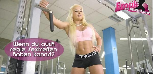  Deutsche Blonde Lehrerin Milf mit Brille wird durchgefickt im amateur porno
